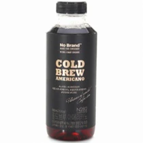 커피음료 썸네일이미지, 브랜드: 이마트 제품명: 노브랜드 콜드브루 아메리카노 용량: 500ml